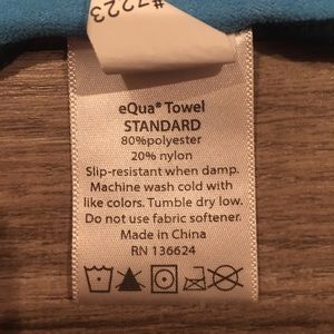 Yoga full sized towel manduka equa